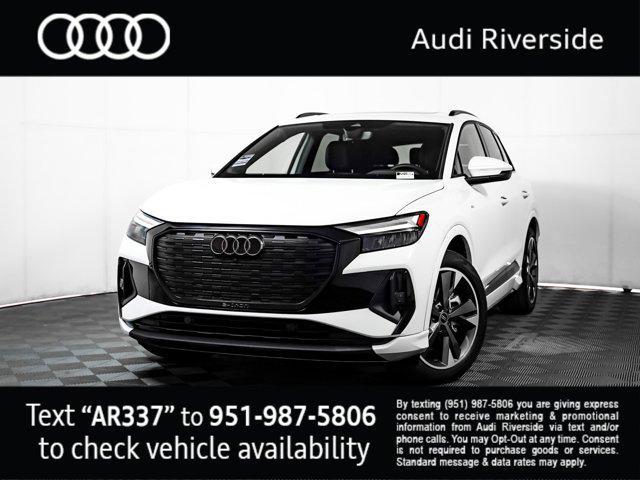 new 2025 Audi Q4 e-tron car, priced at $62,950