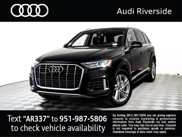 used 2021 Audi Q7 car, priced at $33,000