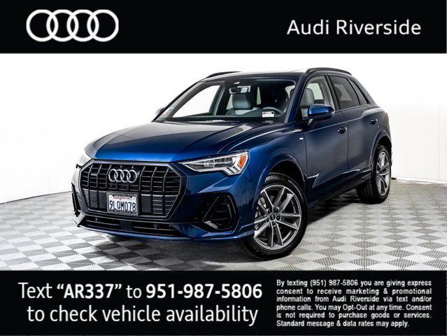 used 2024 Audi Q3 car, priced at $33,998