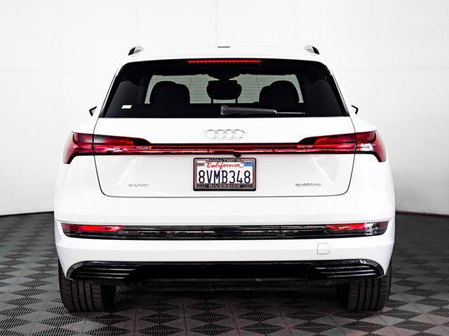used 2021 Audi e-tron car, priced at $24,500