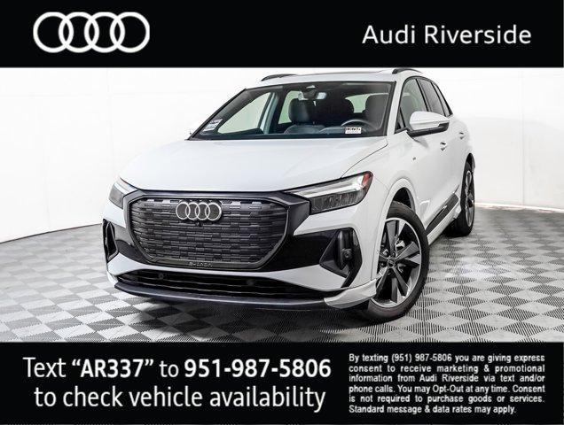 used 2024 Audi Q4 e-tron car, priced at $39,000