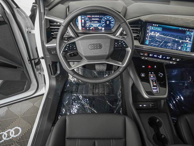 new 2025 Audi Q4 e-tron car, priced at $60,935