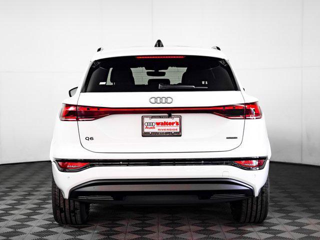 new 2025 Audi Q6 e-tron car, priced at $74,200