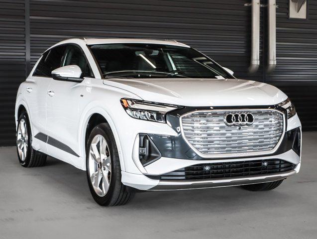 used 2023 Audi Q4 e-tron car, priced at $27,991