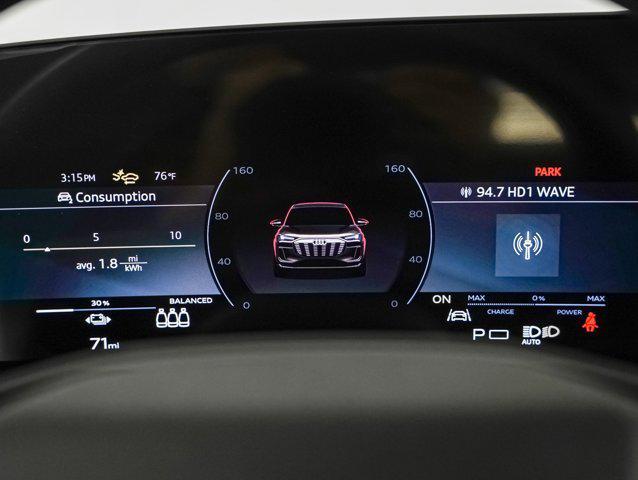 new 2025 Audi Q6 e-tron car, priced at $74,390