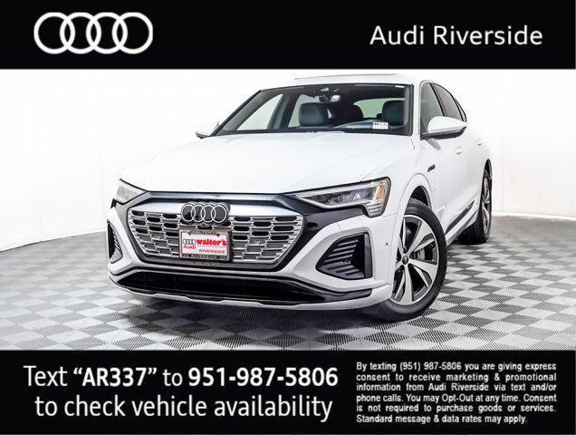 used 2024 Audi Q8 e-tron car, priced at $53,500