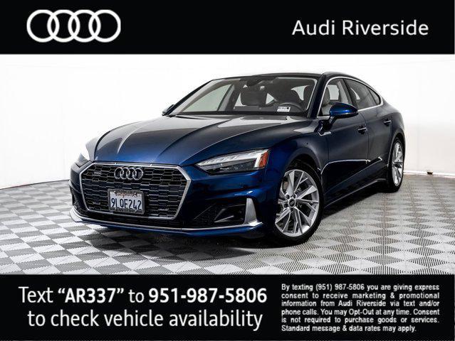 used 2024 Audi A5 Sportback car, priced at $39,496