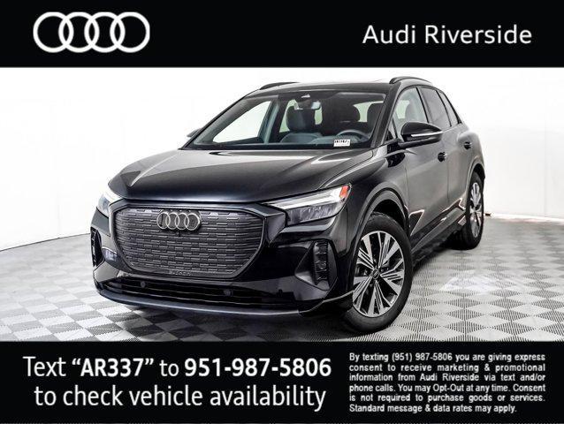 used 2025 Audi Q4 e-tron car, priced at $35,350