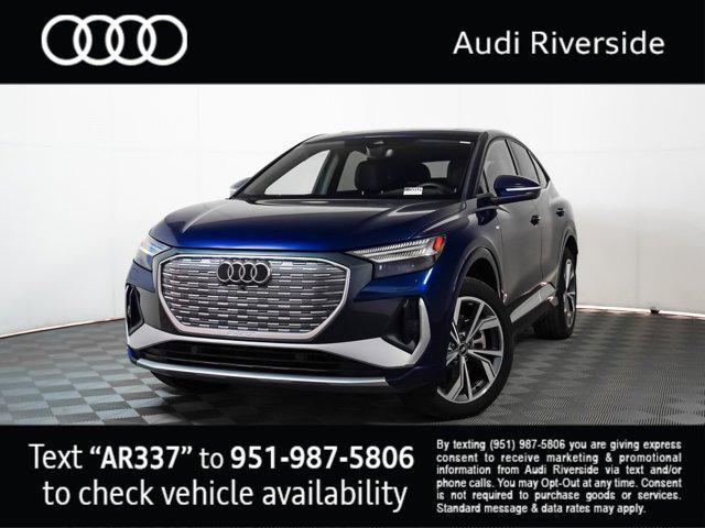 used 2023 Audi Q4 e-tron car, priced at $35,000