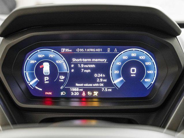 used 2024 Audi Q4 e-tron car, priced at $41,500