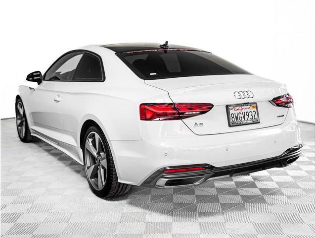 used 2021 Audi A5 car, priced at $31,000