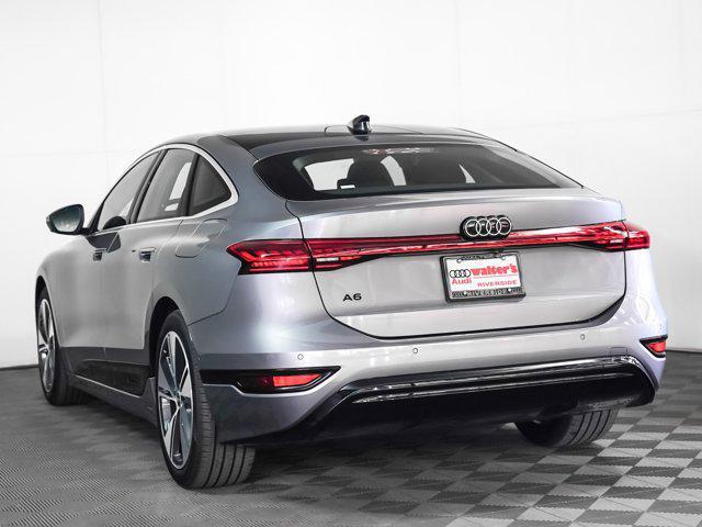 new 2025 Audi A6 e-tron car, priced at $76,335