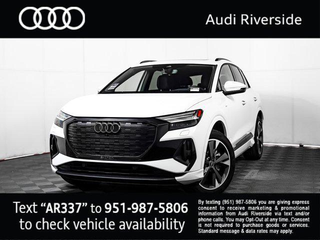 used 2024 Audi Q4 e-tron car, priced at $40,800