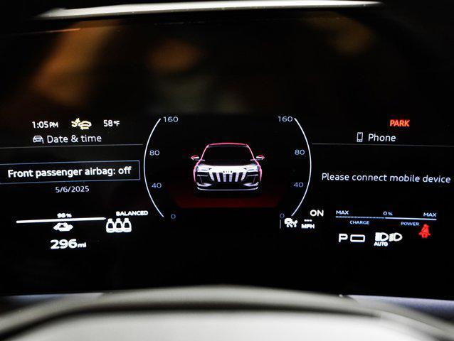 new 2025 Audi Q6 e-tron car, priced at $74,815