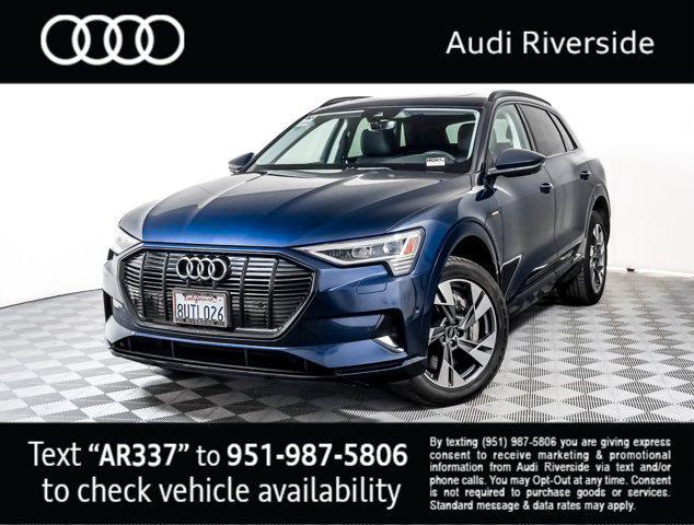 used 2021 Audi e-tron car, priced at $27,500