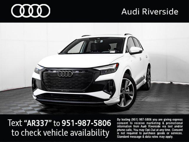 used 2024 Audi Q4 e-tron car, priced at $39,220