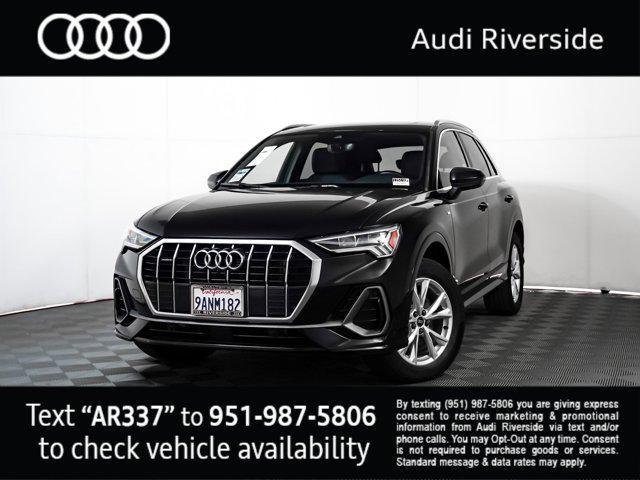 used 2022 Audi Q3 car, priced at $28,500