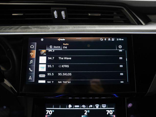 used 2022 Audi e-tron Sportback car, priced at $32,000