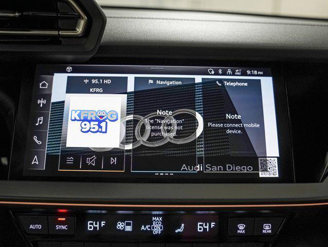 new 2025 Audi A3 car, priced at $44,735