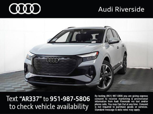 new 2025 Audi Q4 e-tron car, priced at $62,355