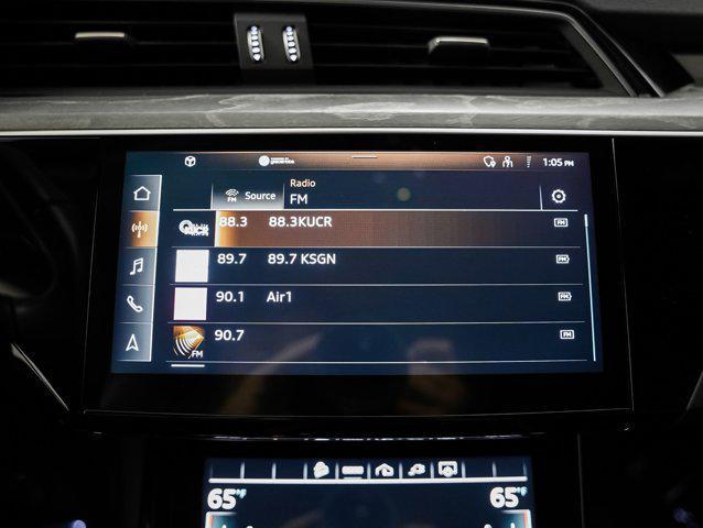 used 2021 Audi e-tron car, priced at $20,200