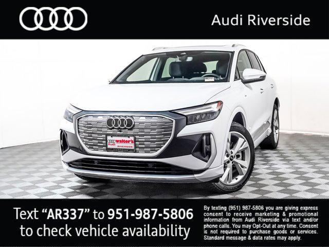 used 2023 Audi Q4 e-tron car, priced at $33,500