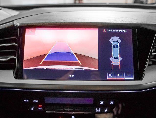 used 2023 Audi Q4 e-tron car, priced at $33,500