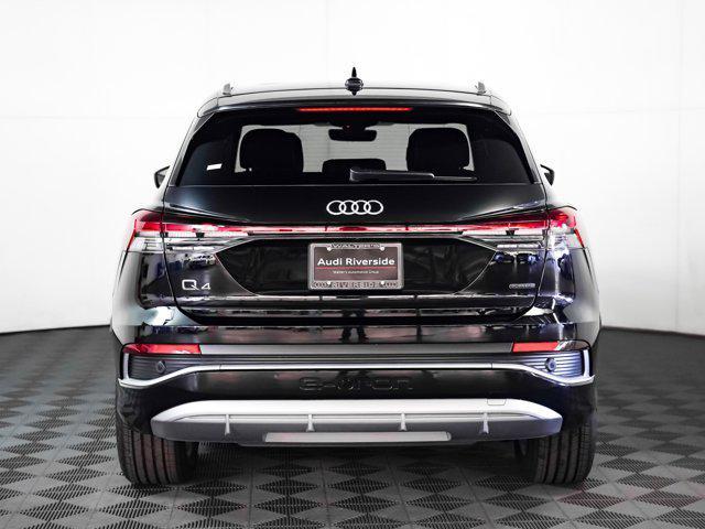 used 2025 Audi Q4 e-tron car, priced at $37,000
