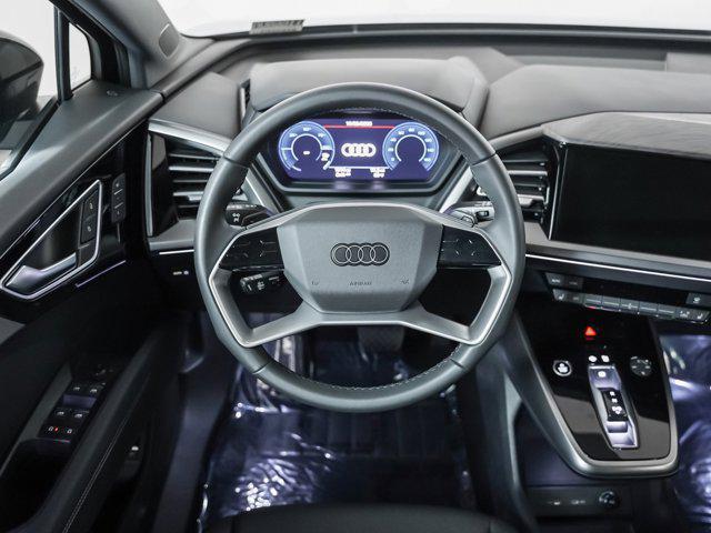 used 2025 Audi Q4 e-tron car, priced at $37,000