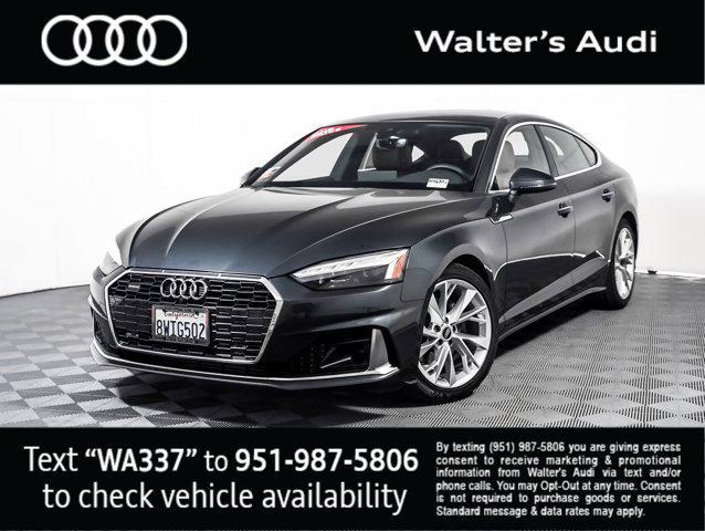 used 2021 Audi A5 car, priced at $32,903