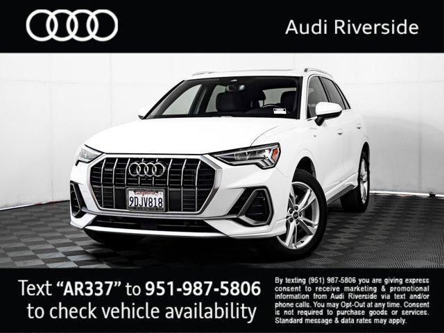 used 2022 Audi Q3 car, priced at $27,700