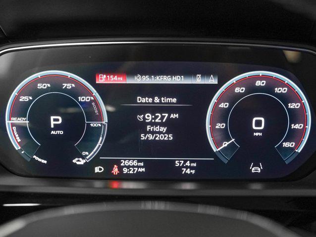 used 2024 Audi Q8 e-tron car, priced at $60,202