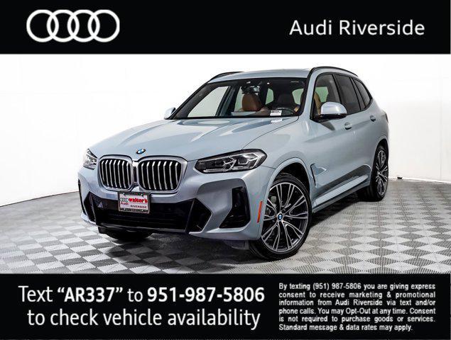 used 2022 BMW X3 car, priced at $33,500