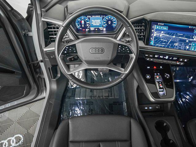 used 2024 Audi Q4 e-tron car, priced at $34,000