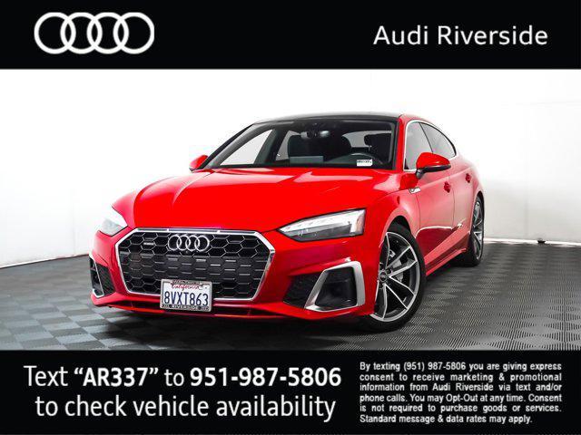 used 2021 Audi A5 Sportback car, priced at $29,400