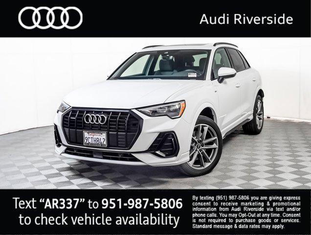 used 2022 Audi Q3 car, priced at $28,000