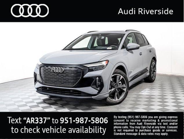 new 2025 Audi Q4 e-tron car, priced at $62,355