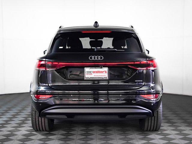 new 2025 Audi Q6 e-tron car, priced at $77,500