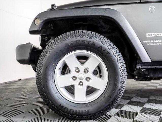 used 2017 Jeep Wrangler Unlimited car, priced at $18,000