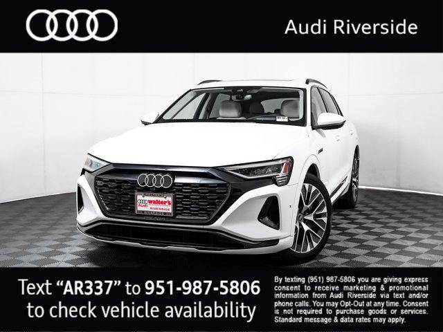 used 2024 Audi Q8 e-tron car, priced at $60,500