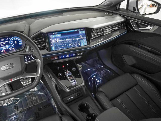 new 2025 Audi Q4 e-tron Sportback car, priced at $66,185