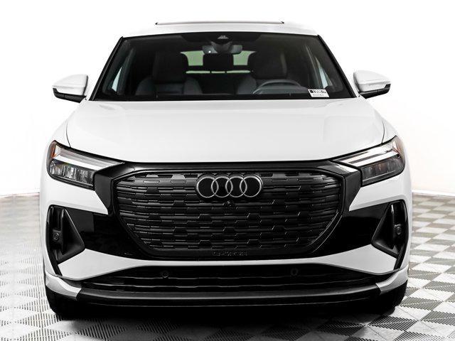 new 2025 Audi Q4 e-tron Sportback car, priced at $66,185
