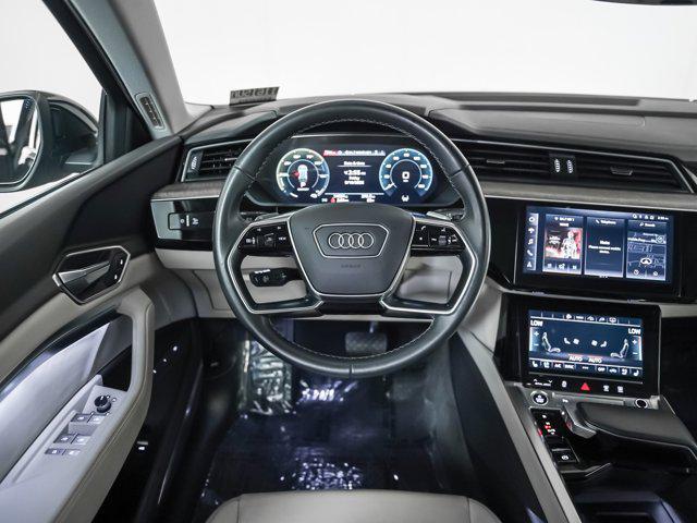 used 2024 Audi Q8 e-tron car, priced at $41,400