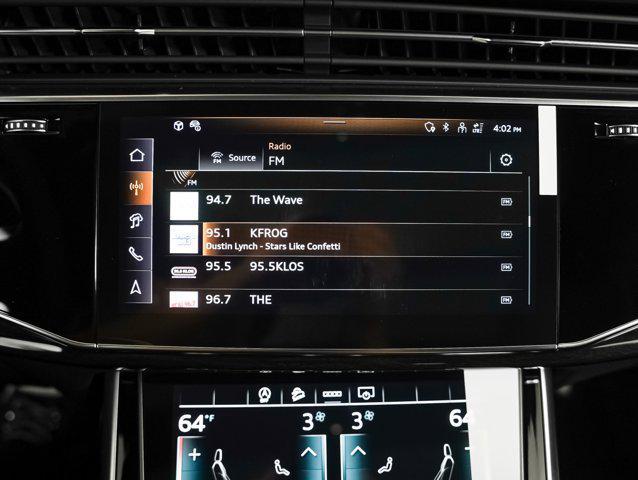 new 2025 Audi Q8 car, priced at $84,175