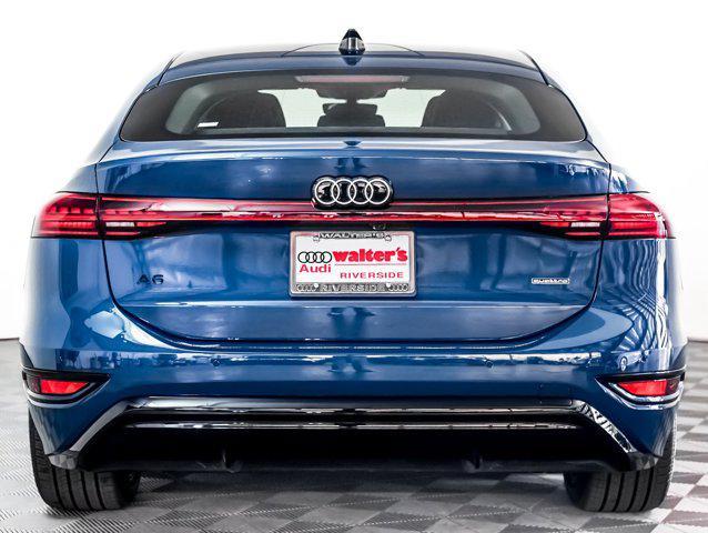 new 2025 Audi A6 e-tron car, priced at $77,535