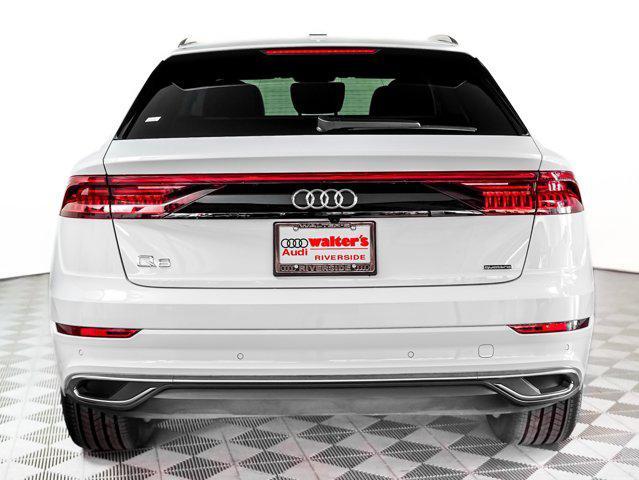 used 2023 Audi Q8 car, priced at $57,077