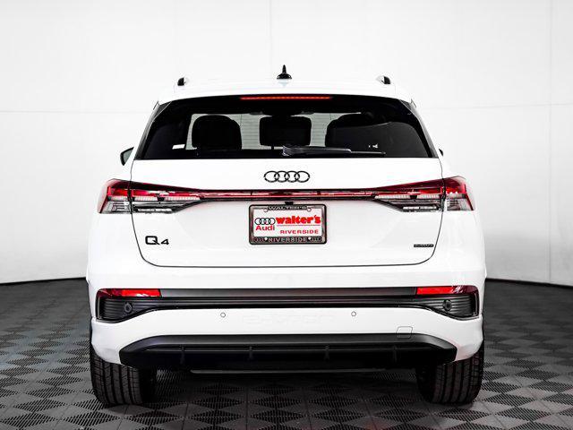 new 2025 Audi Q4 e-tron car, priced at $60,935