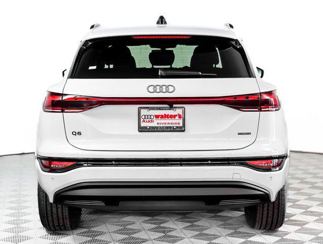 new 2025 Audi Q6 e-tron car, priced at $70,210