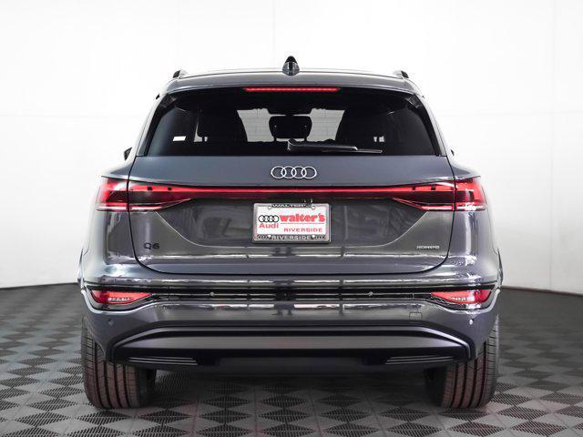 new 2025 Audi Q6 e-tron car, priced at $75,095