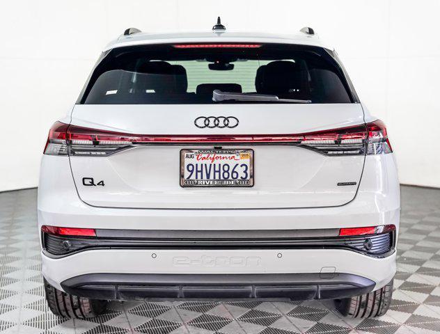 used 2023 Audi Q4 e-tron car, priced at $26,497